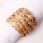 Vintage  Party Decor Water Hyacinth Napkin Buckle Handcraft Woven Napkin Ring