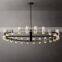 Hengzhi Modern K9 Crystal Lights ARCACHON LED ROUND CHANDELIER 36