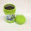 Insulated inner ss outside plastic food thermos for children