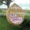 Rattan Product brass swing chains egg hammock