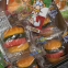 Big Gummy 18g Burger Gummy and Pizza Gummy Sweet Candy for Family and Friends to Share