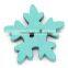 2015 Wooden snowflake ornaments Christmas wood coaster