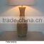 2016chinese factory newest design raw wood table lamp , simple table lamp
