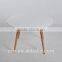 DT-4046-1 Classic eco-friendly solid wooden round dining table dining room furniture
