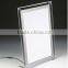 Hanging acrylic display light box, crystal light box and LED Acrylic wall mounted display