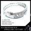 2015 white gold bangles latest designs 925 silver large fashion bangles sls jewelry brand bangle