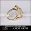 Hot Sell New Goods 925 Sterling Silver 14k Gold Ring