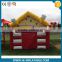 Outdoor inflatable house tent, inflatable log cabin tent house tent for sale