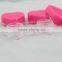 lady fashion wholesale heart shape baby color contact lens case