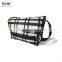 600D polyester grid pattern shoulder bag own design