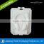 High quality PS flocking white plastic earphone packaging tray