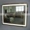 Custom Sizing Bathroom Vanity LED Lighted Mirror With LED Clock And Touch Sensor Switch                        
                                                Quality Choice