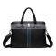 2016 Fashion genuine leather handbag for men,wholesale office bag,black men leather briefcase