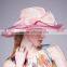 Wedding Women Church 100% Philippine Flax Hats Wholesale Summer