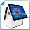 15 inch dual screen pos terminal system touch screen retail pos system (Gc066)