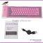 [somostel] Flexible portable waterproof custom silicone cover bluetooth computer keyboard specification