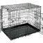 Folding Wire Double Dog Cage