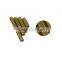 Customized CNC Machining Knulred Brass Standoff Screw