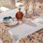 French compact dining table set oak solid wooden set for sale