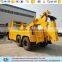 Hot sale dongfeng heavy duty 6*4 slide rotator wrecker new breakdown tow truck