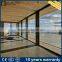 thermal break aluminium integrated corner window for French swing pool