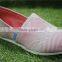 lncreased with stripe canvas shoes