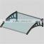 Trade Assurance, 10 year Warranty ISO Certification 100% Bayer Marolon door rain polycarbonate awning with UV Protection