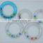 Colorful rattle ring for plastic baby rattle