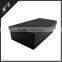 High Quality Black Cardboard Custom Paper Scarf Gift Box