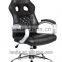 High back gaming racing leather mesh chair