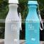 550ml Dull polish plastic space water bottle, screw lid potable plastic bottle, BPA free sport water bottle canteen