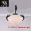 Led Simplicity Iron Lighting With White Lampshade For Dining room/Bedroom Decoration