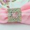 wholesale Table Decoration & Accessories Type rhinestones square shape wedding napkin ring