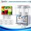 Totally-enclosed type compressor plastic juice dispensers