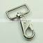 China supplier zinc alloy metal different size 25mm 30mm 38mm webbing snap hook