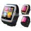 Newest U18 Android 4.4 Dual core MTK6571 Smart Watches Bluetooth WIFI GPS Pedometer Sleep Monitoring Compass watch