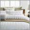 NEW design Seersucker white cotton bedding set,duvet covers/pillow cover/bed sheets