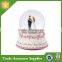 Indoor Polyresin Wedding Favors Snow Globe