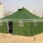 Waterproof PVC used military tents for sale with wind resistance 100km/h(0.5kn/sqm)