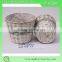 set mini wicker basket storage with liner