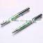 Hot sell Metal ball pen set with moving clip business pocket pen