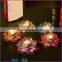 Romantic Wedding home decorative lotus flower shaped glass holder                        
                                                Quality Choice
