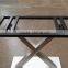 Two legs stainless steel dining table base