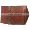 Custom Leather Journal With Envelope Style Wrap Around Flap