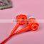 New products 2016 rose shaped promotional custom branded headphones
