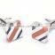Blue Striped Ultimate Square Cufflinks