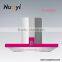 Newest CE colorful hammered copper kitchen range cooker hood motor