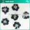 One Big Pearl Six Small Pearl White Sequin Applique Patch