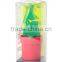 Creative Living Product, food grade pot-flower silicone tea ball strainer for promotion