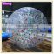 Colorful inflatable body zorbing ball on the grass, adult zorb ball factory prices